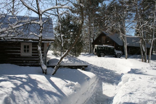 Hausfassade / Außenansichten 'Winter 2010'