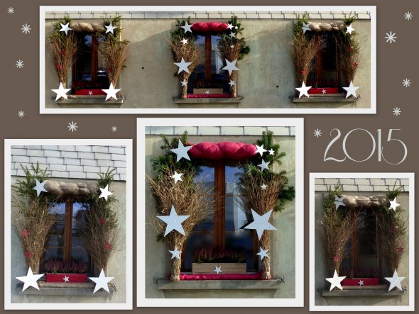 Weihnachtsdeko 'Weihnachtsfenster'