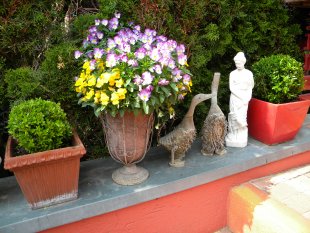 alle Räume 'Garten mit Quellstein'