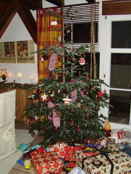 Weihnachtsdeko 'Eßzimmer'