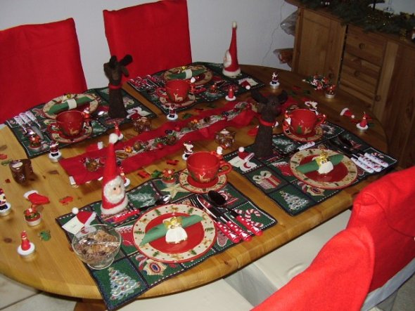 Weihnachtsdeko 'Eßzimmer'