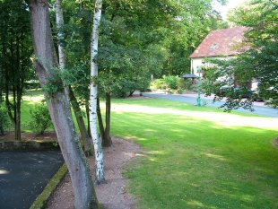 Viel Grün drumrum