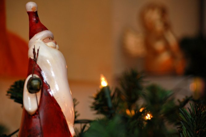 Weihnachtsdeko 'Nikolaus 2007'