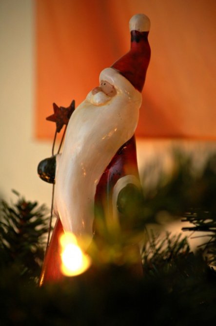 Weihnachtsdeko 'Nikolaus 2007'