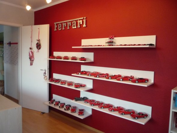 Hobbyraum 'Ferrarizimmer'