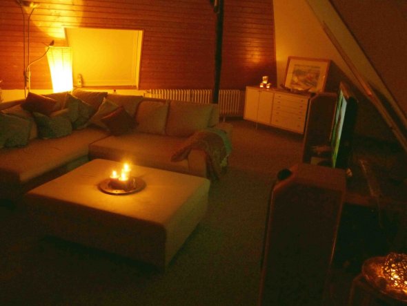 Wohnzimmer 'Dachstudio Gästezimmer Zweitwohnzimmer'