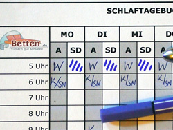 Schlaftagebuch: Für wen und warum es sinnvoll ist und wie es zu führen ist